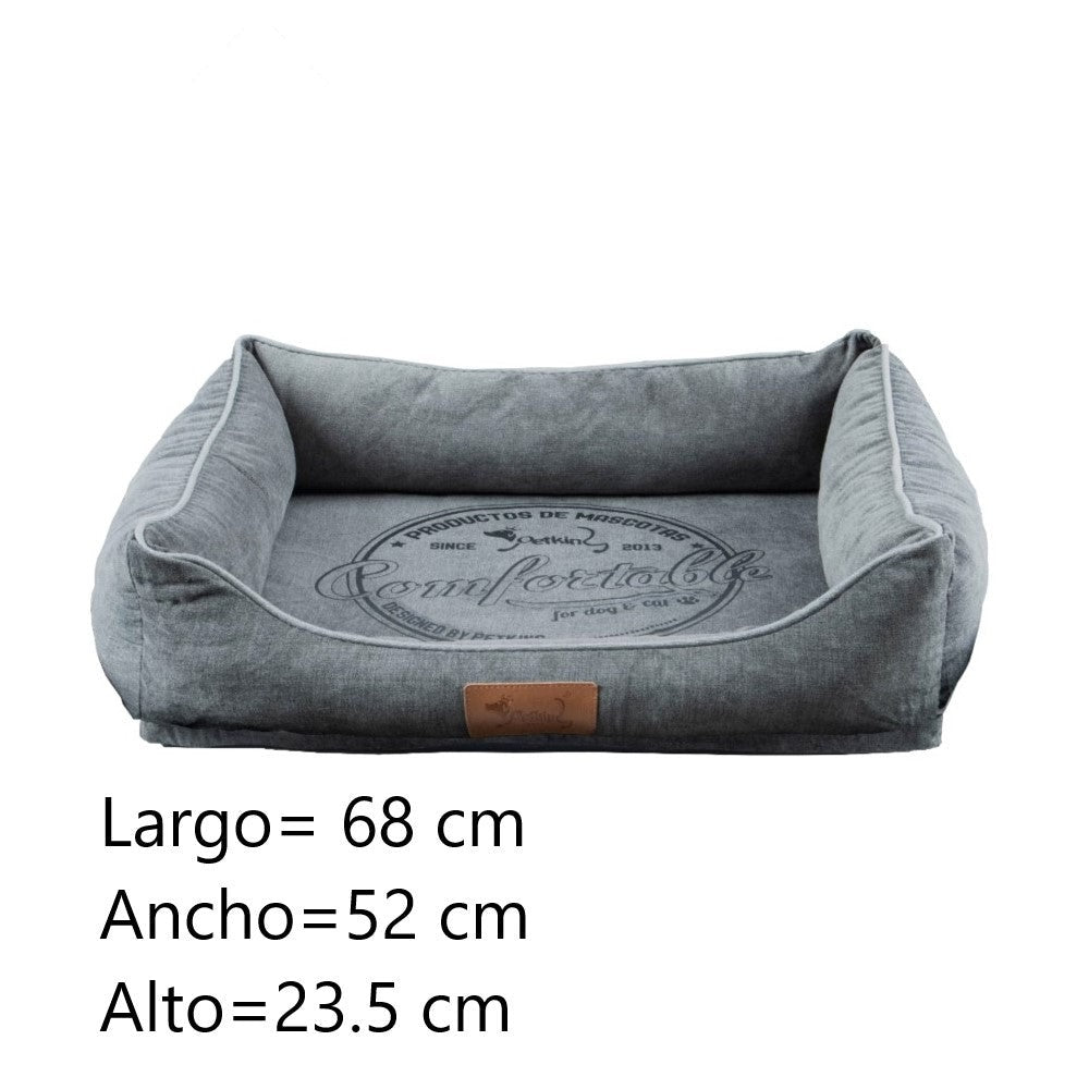 Cama Cuna para Mascotas Gris - Sweet Home