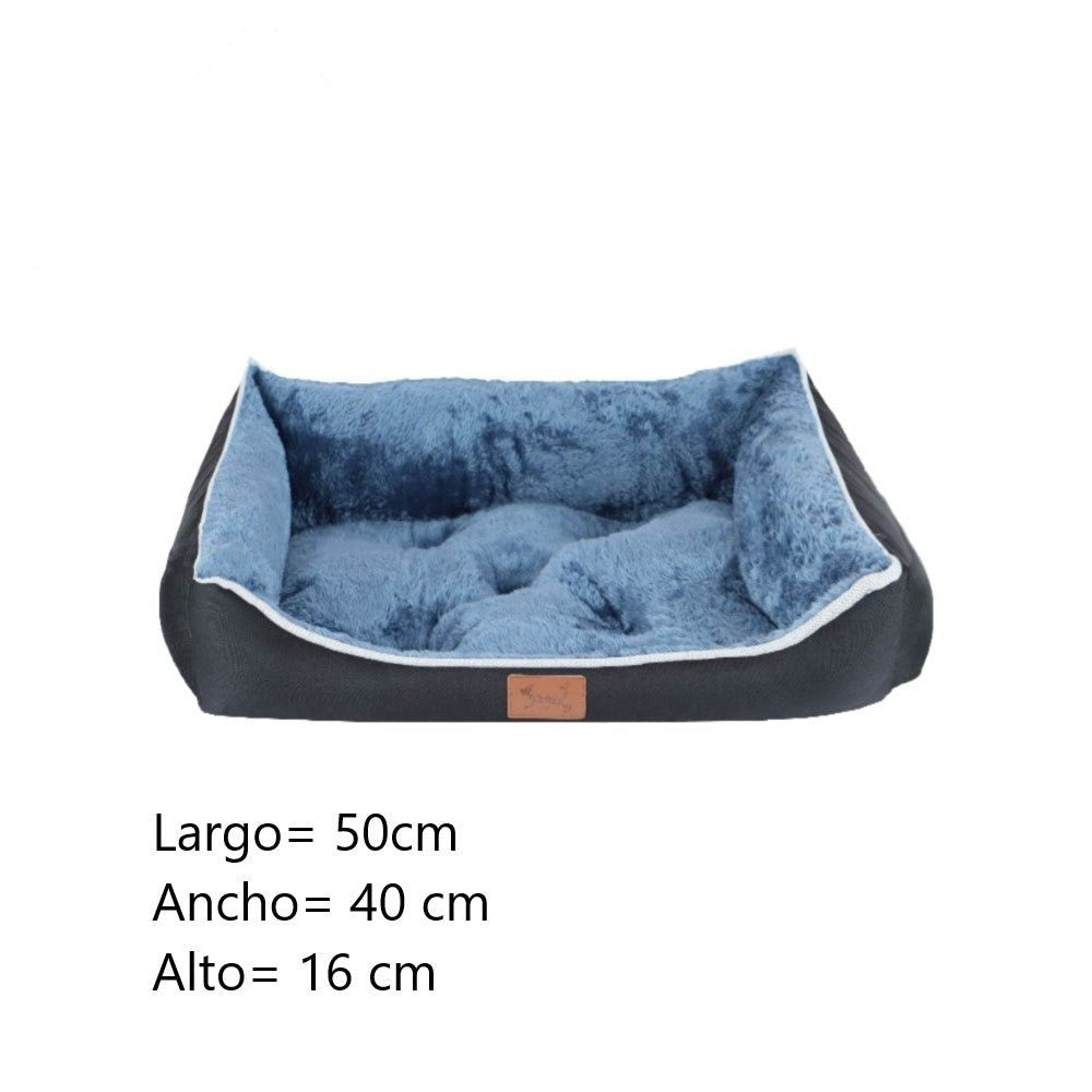Cama Cuna Perros Azul 3 Tamaños - Sweet Home