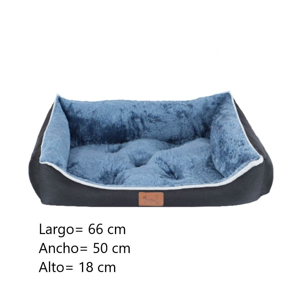 Cama Cuna Perros Azul 3 Tamaños - Sweet Home