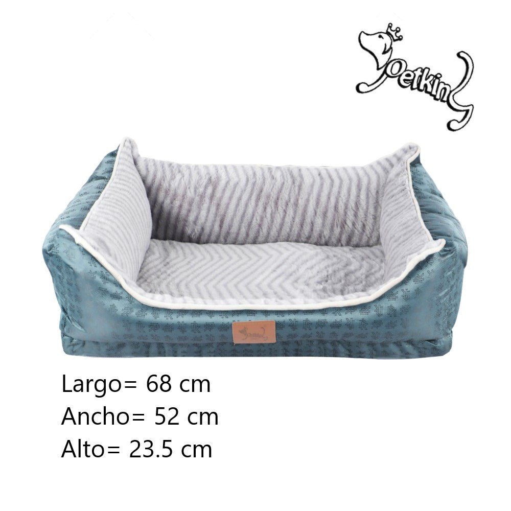Cama Perros o Gatos Verde Grande - Sweet Home