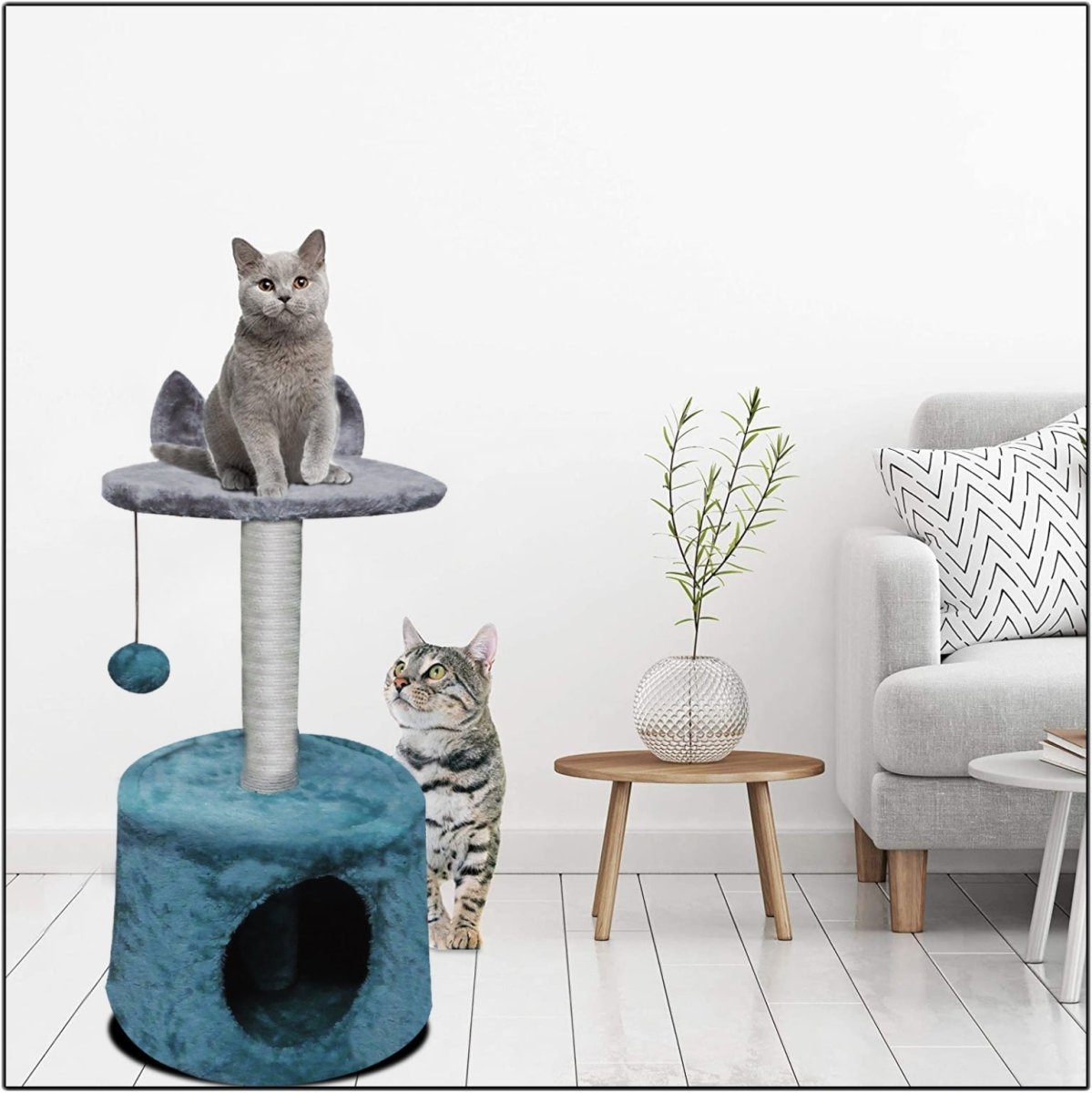 Casa Rascador Para Gato - Sweet Home