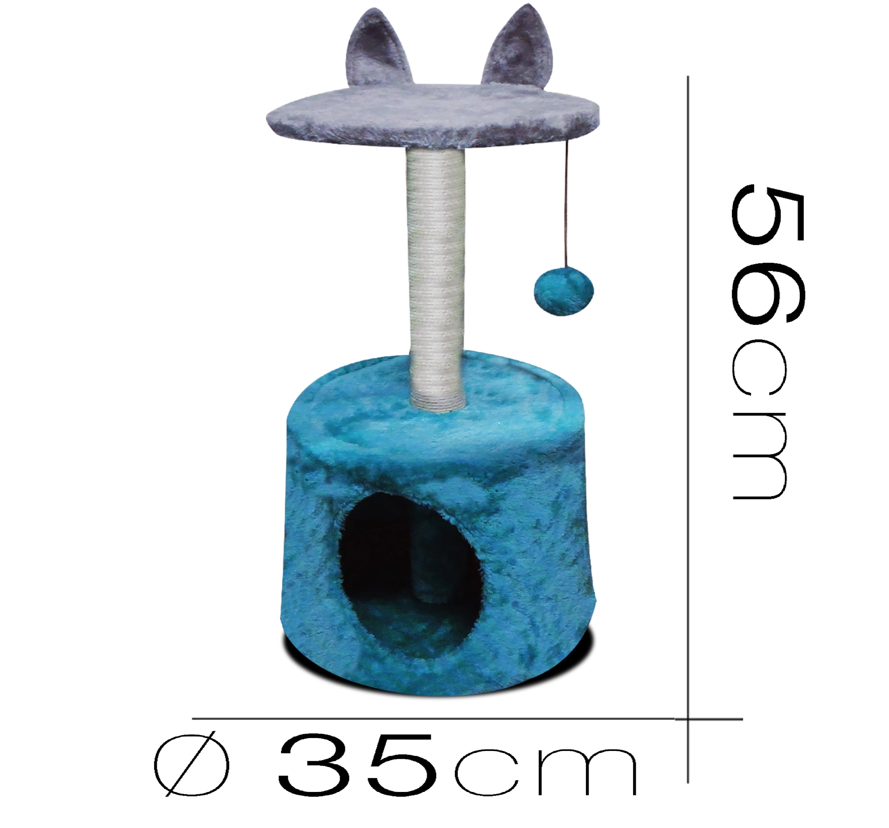 Casa Rascador Para Gato - Sweet Home