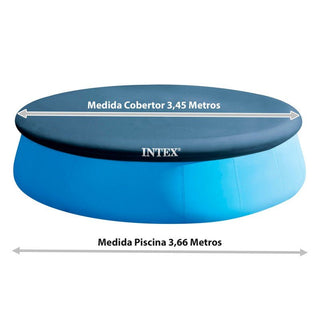 Cobertor Intex Piscina Hinchable Easy Set 366 cm - Sweet Home