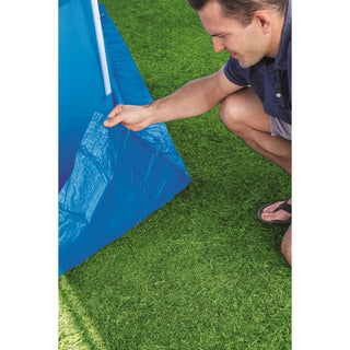 Cubierta De Suelo Para Piscina 335x335 cm - Azul - Sweet Home