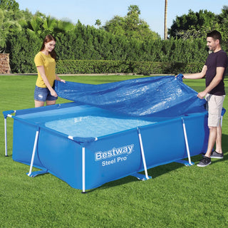 Cubierta para piscina 259 x 170 cm - Azul - Sweet Home