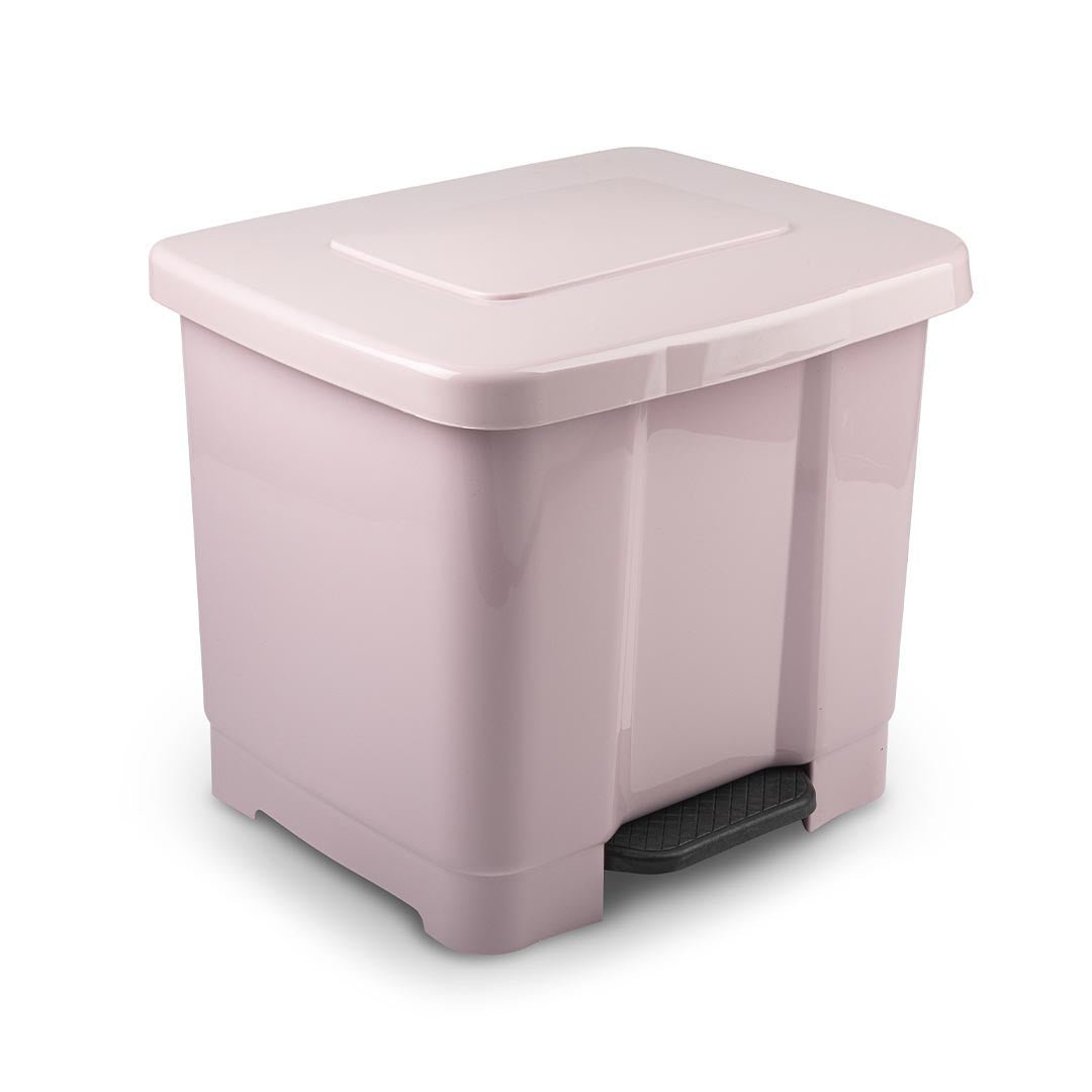 Cubo Basura Reciclaje Plástico Pedal 35 Litros - Sweet Home
