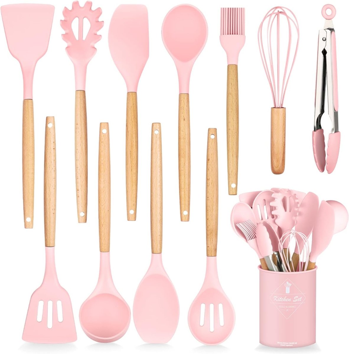 Juego de 12 Utensilios de Cocina - Sweet Home