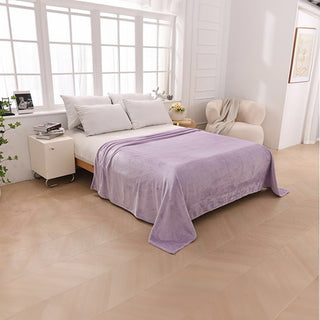 Manta de Franela Suave lila - Sweet Home
