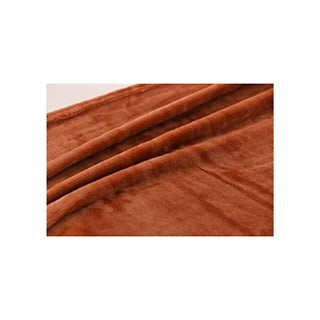 Manta de Franela Suave Marrón - Sweet Home