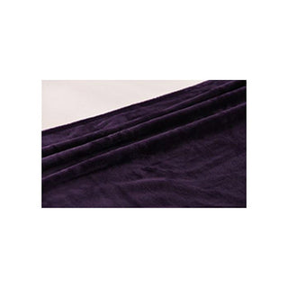 Manta de Franela Suave Morada - Sweet Home