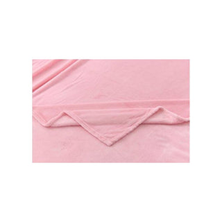 Manta de Franela Suave Rosa - Sweet Home
