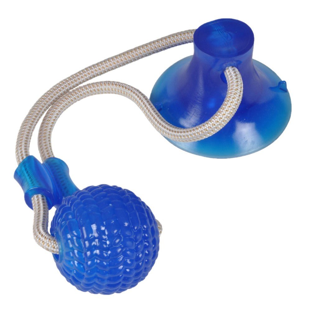 Pelota cuerda con ventosa 46CM Azul - Sweet Home