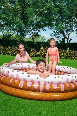 Piscina Infantil Helado Frutas 160x38 cm - Sweet Home