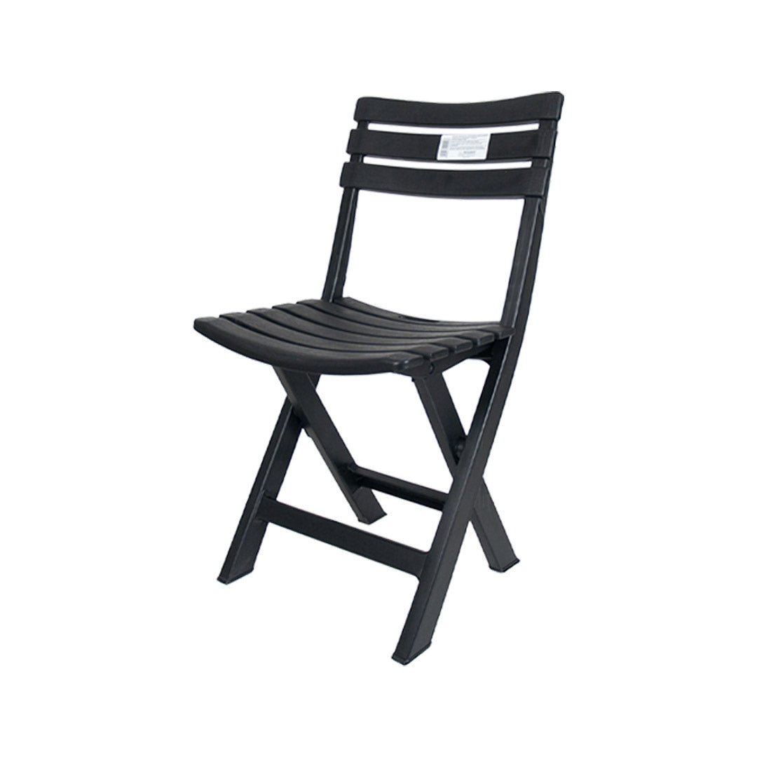 Silla de Resina Plegable Tevere Negra Progarden - Sweet Home