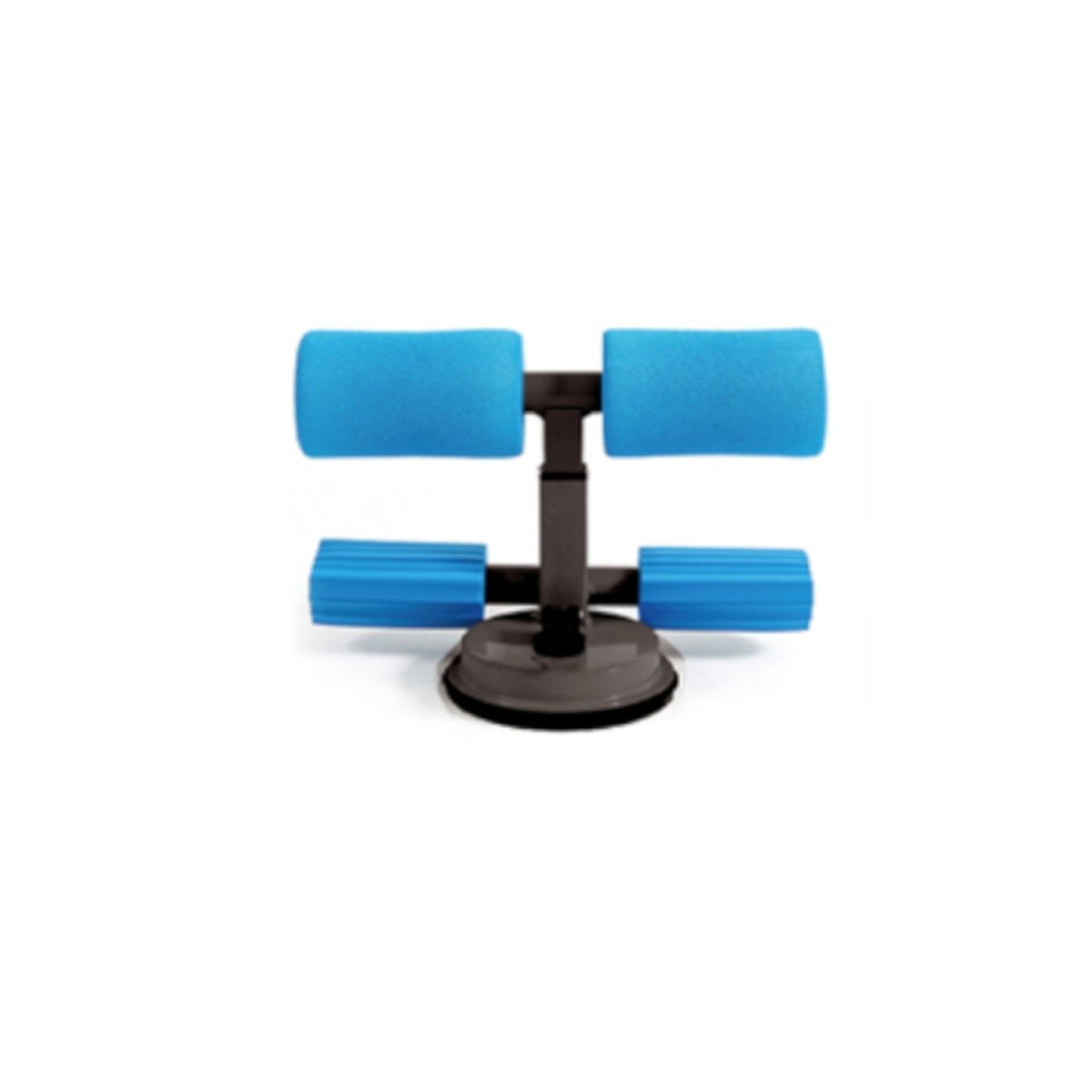 Soporte de suelo para hacer abdominales con ventosa color azul y acolchado de espuma - Sweet Home