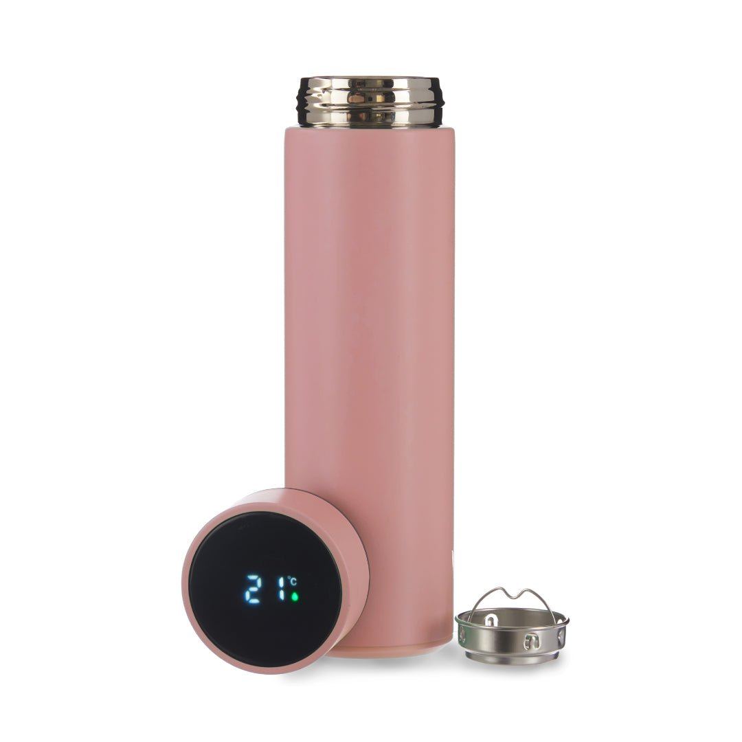Termo inteligente 400ml Pantalla Led Acero Inox - Sweet Home