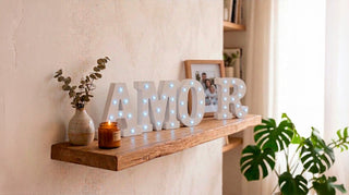 Dale un toque único a tu salón con Letras LED y Figuras Decorativas - Sweet Home