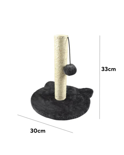 Rascador para gatos con pelota y base