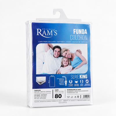 Funda de colchón con cremallera en L | varias medidas
