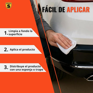 Abrillantador Plásticos Exteriores y Neumáticos SPSIL | 450ml - Sweet Home
