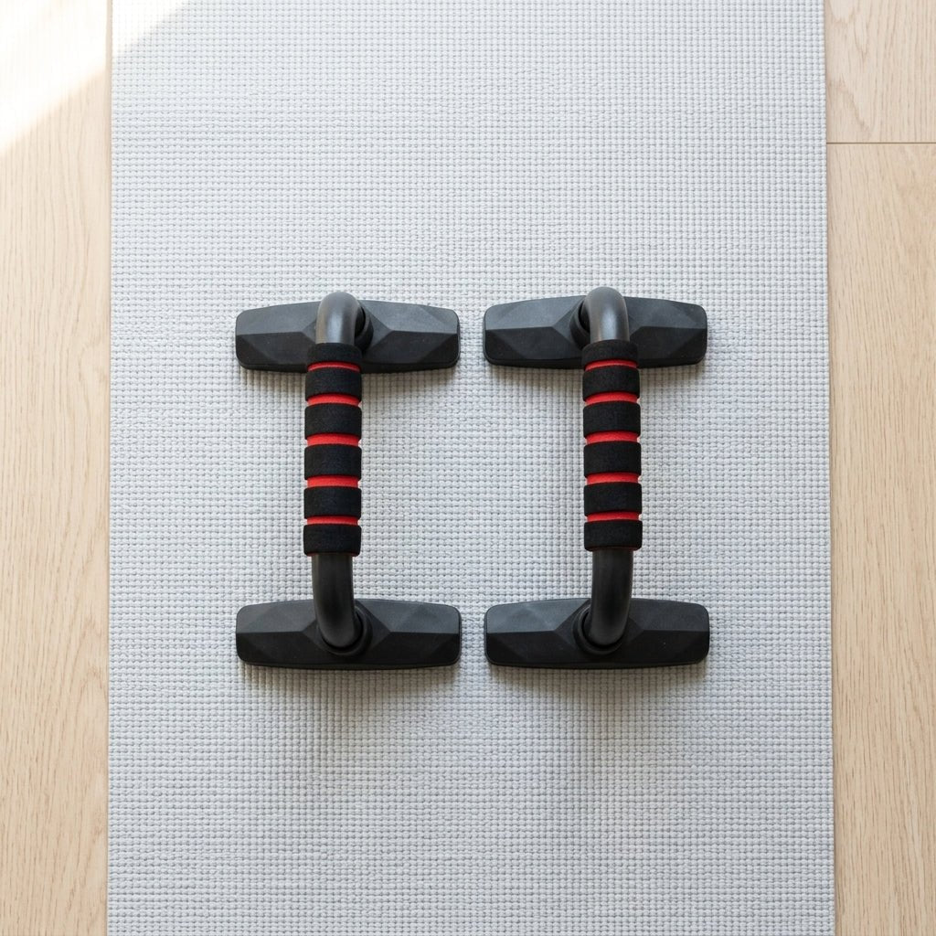 Agarraderas Ergonómicas para Flexiones Antideslizante Barras para flexiones y dominadas Bars Stand - Sweet Home
