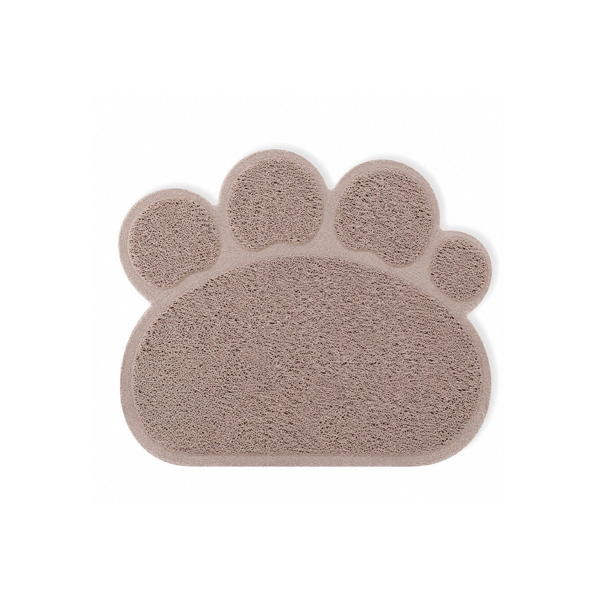Alfombrilla Huella para Mascotas Gris 30x40 cm alfombra para comederos Gatos - Sweet Home