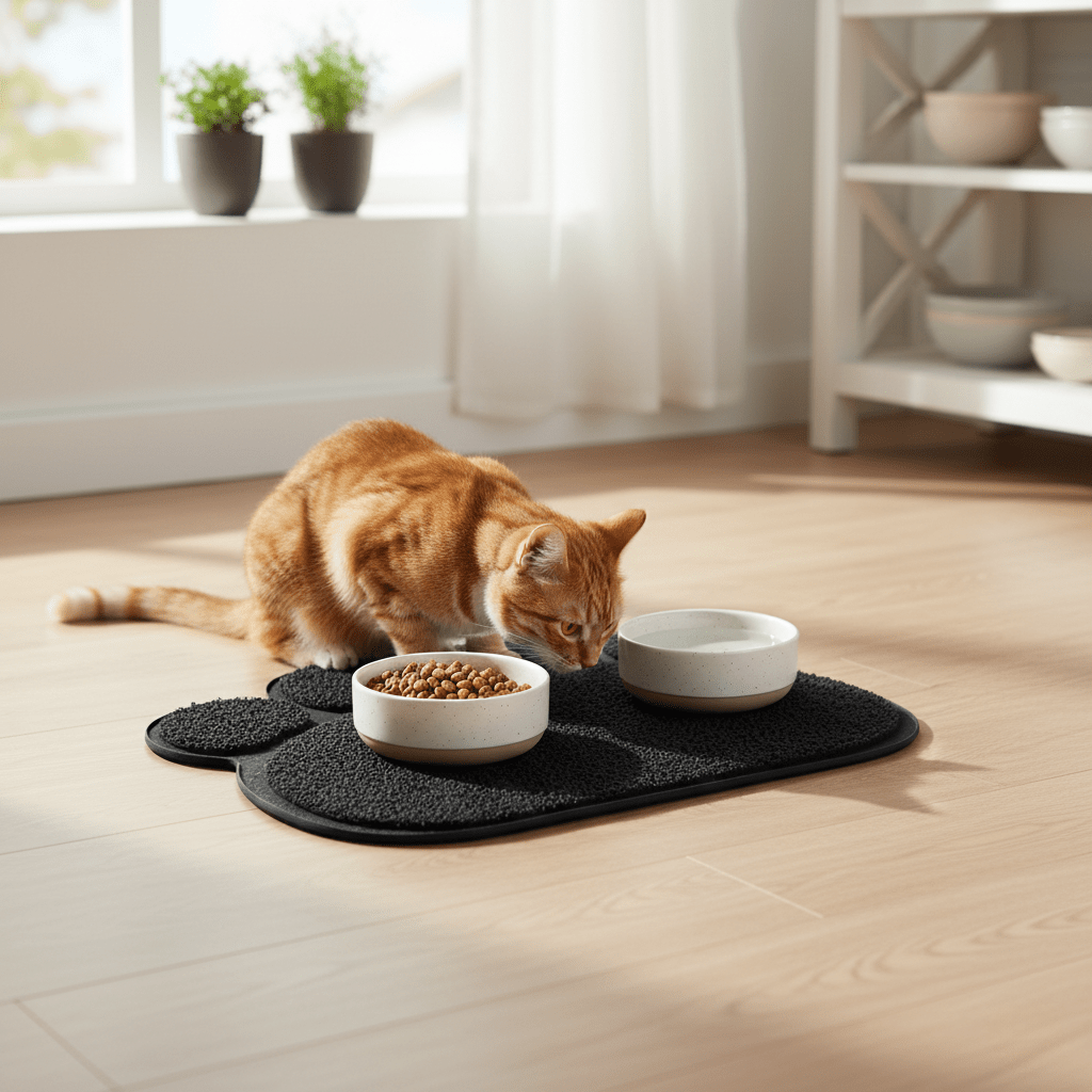 Alfombrilla Para Mascotas Antideslizante - Sweet Home