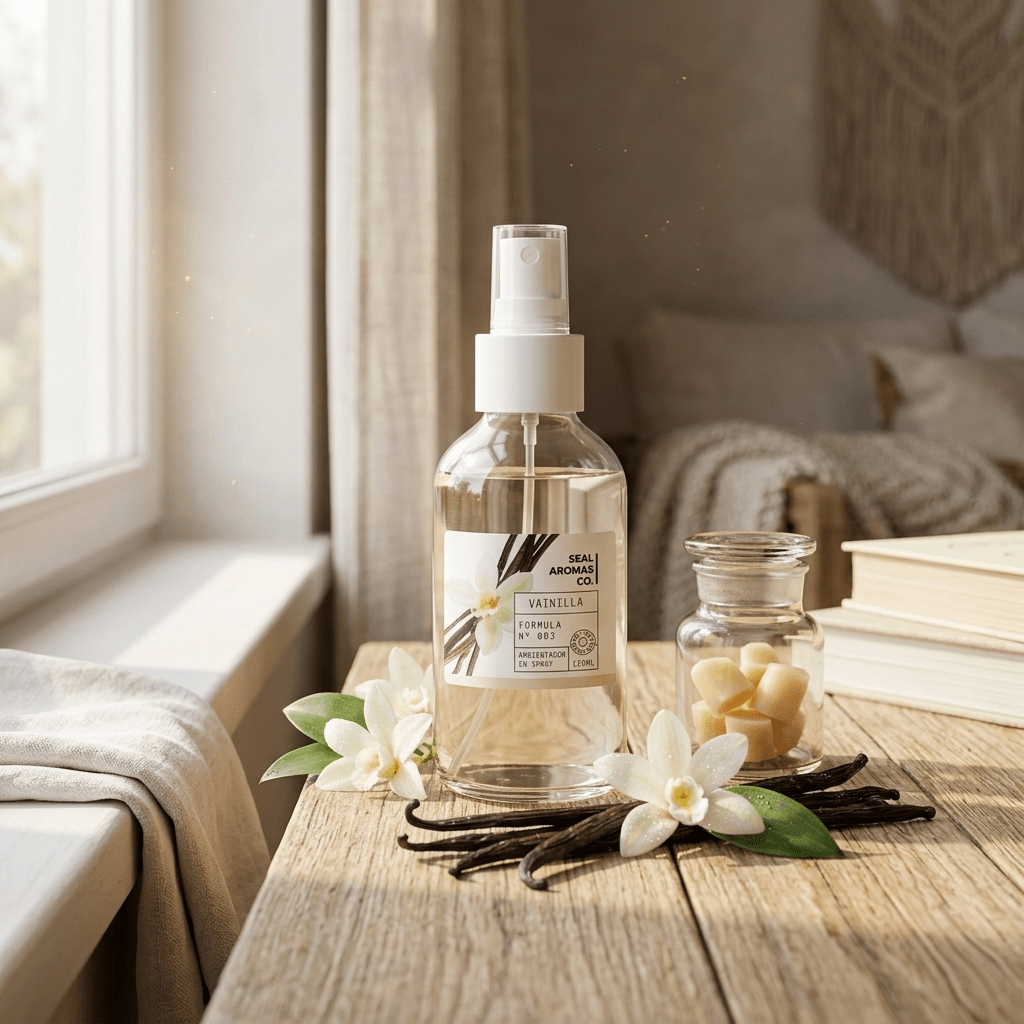 Ambientador en Spray para Hogar 120ml - Larga Duración Sin Alcohol - Sweet Home