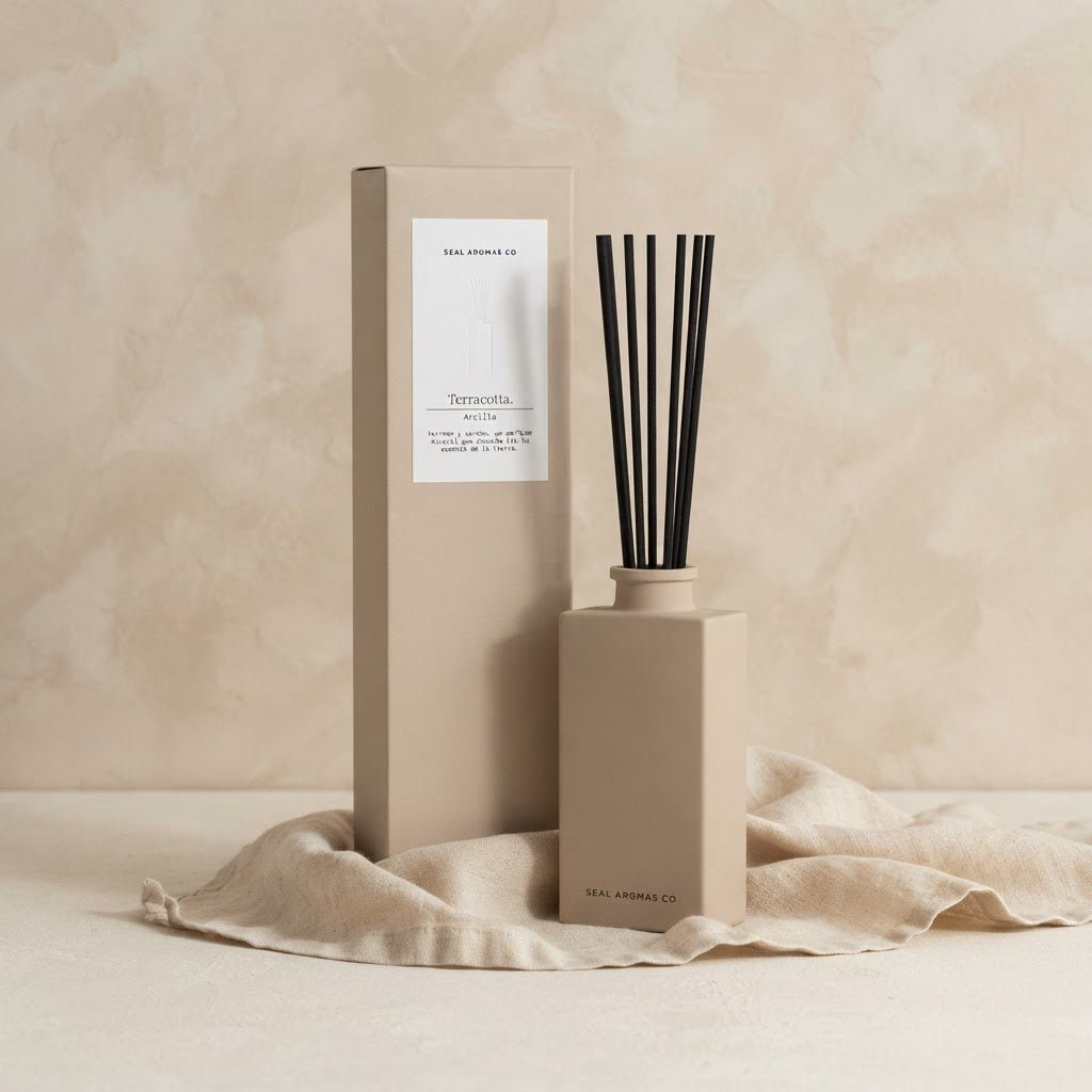Ambientador Mikado Arcilla 100ml | Aroma Natural y Terroso Difusores de junco ambientador - Sweet Home