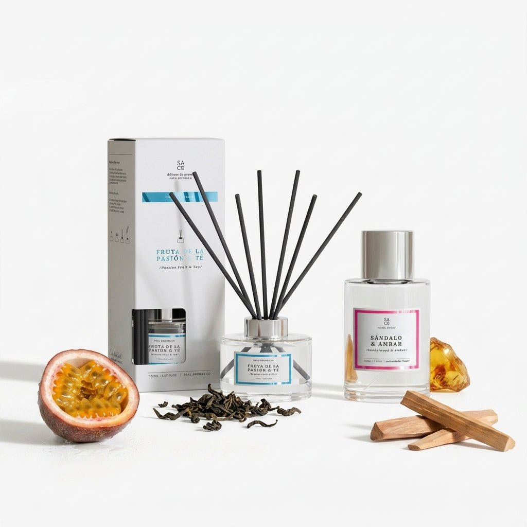 Ambientador Mikado + Spray para Hogar | Pack Premium de Larga Duración Ambientadores ambientador - Sweet Home