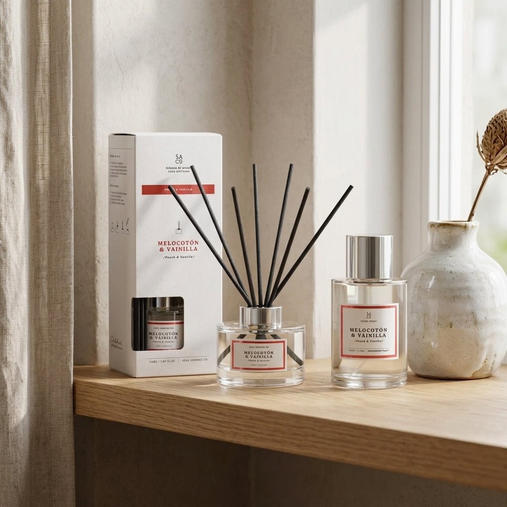 Ambientador Mikado + Spray para Hogar | Pack Premium de Larga Duración Ambientadores ambientador - Sweet Home