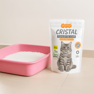 Arena para Gatos de Cristal Antibacterial con Fragancia - Sweet Home