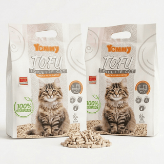 Arena para Gatos Ecológica de Tofu | Biodegradable y Desechable por el Inodoro - Sweet Home