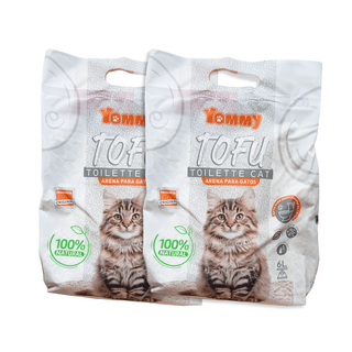 Arena para Gatos Ecológica de Tofu | Biodegradable y Desechable por el Inodoro - Sweet Home