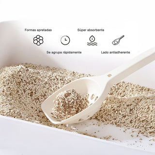 Arena para Gatos Ecológica de Tofu | Biodegradable y Desechable por el Inodoro - Sweet Home