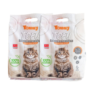 Arena para Gatos Ecológica de Tofu | Biodegradable y Desechable por el Inodoro - Sweet Home