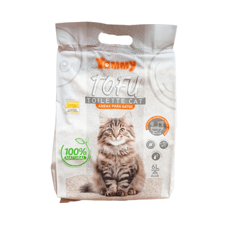 Arena para Gatos Ecológica de Tofu | Biodegradable y Desechable por el Inodoro - Sweet Home