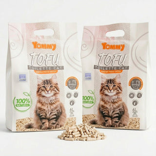 Arena para Gatos Ecológica de Tofu | Biodegradable y Desechable por el Inodoro - Sweet Home