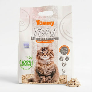 Arena para Gatos Ecológica de Tofu | Biodegradable y Desechable por el Inodoro - Sweet Home