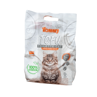 Arena para Gatos Ecológica de Tofu | Biodegradable y Desechable por el Inodoro - Sweet Home
