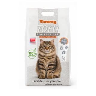 Arena para Gatos Ecológica de Tofu | Biodegradable y Desechable por el Inodoro - Sweet Home