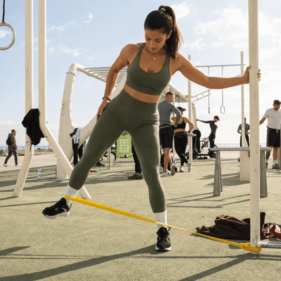 Banda Elástica de Resistencia Fitness 25Kg Bandas para ejercicios banda de resistencia - Sweet Home
