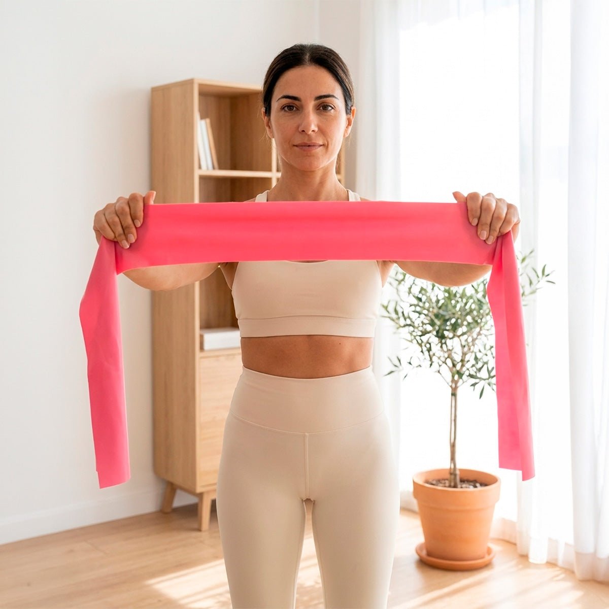 Bandas Elásticas de Resistencia Fitness Yoga y Fisioterapia Bandas para ejercicios banda de resistencia - Sweet Home