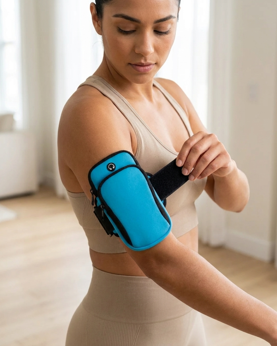 Bolsa de brazo deportiva para móvil