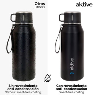 Botella Térmica 1.2L Antifugas: Hidratación Extrema con Asa y Dosificador - Sweet Home