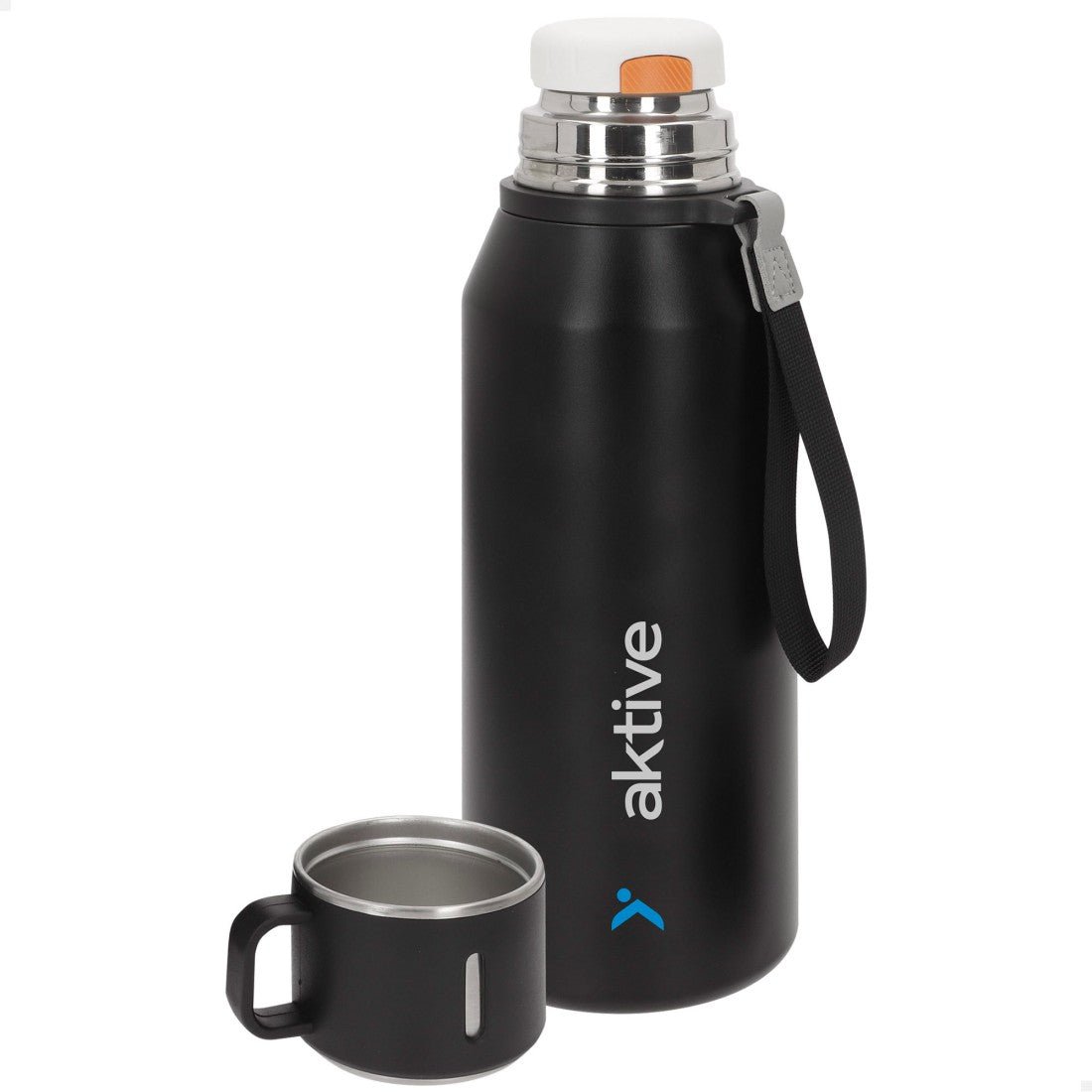 Botella Térmica 1.2L Antifugas: Hidratación Extrema con Asa y Dosificador - Sweet Home