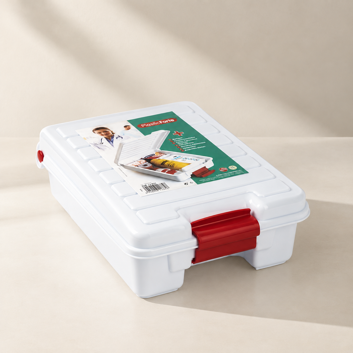 Caja Botiquín de Primeros Auxilios Vacía 35 x 25 x 10 cm