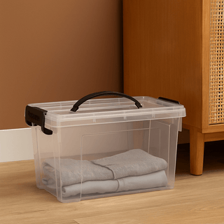 Caja de Almacenaje 5.7L Plastic Forte con Tapa y Asa - Sweet Home