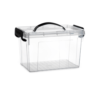 Caja de Almacenaje 5.7L Plastic Forte con Tapa y Asa - Sweet Home