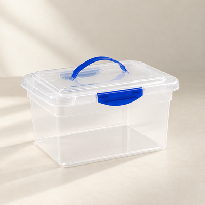 Caja de Almacenaje 9 Litros con Tapa y asa | Plastic Forte